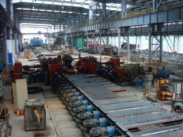 新余钢铁集团300万吨中板改造工程精整标段