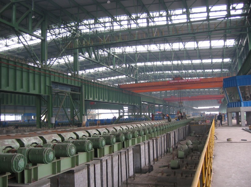 新余钢铁集团宽厚板工程