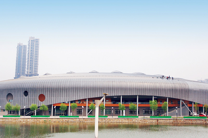 天津奥林匹克水上中心工程外檐幕墙工程