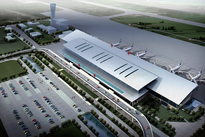 山西运城机场扩建工程航站楼金属屋面分包工程